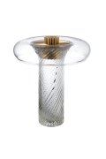 Lampa stołowa CLARO LED transparentna 35 cm