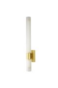 Lampa ścienna SOLO LED biało złota 60 cm