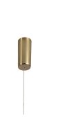 Lampa wisząca O-LINE LED 93 cm mosiądz