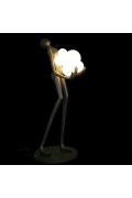 Lampa podłogowa WOMAN czarna 180 cm