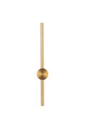 Lampa ścienna SPARO LED złota 100 cm