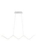 Lampa wisząca ZIGZAG LED biała 90 cm