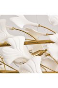 Lampa wisząca BOTANIKA złoto biała 100 cm