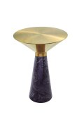 Stolik kawowy VERO marmurowy 60 cm
