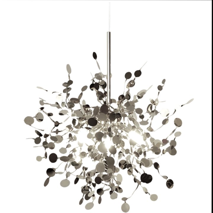 Lampa wisząca MONETTI chrom 40 cm