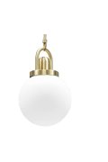 Lampa wisząca PEARL złota 20 cm