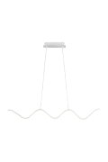 Lampa wisząca ZIGZAG LED biała 90 cm