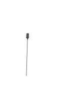 Lampa wisząca BOOGIE LED złoto czarna 88 cm