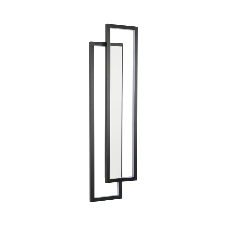 Lampa ścienna SYMMETRY-100 LED czarna 100 cm