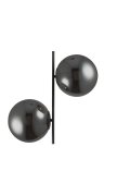 Lampa wisząca VENUS-2 czarna przydymiona 44 cm