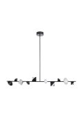 Lampa wisząca CONE LED czarna 130 cm