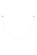 Lampa wisząca SNAKE LED wąż ledowy czarna 400 cm