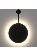 Lampa ścienna CLEX - 1 LED czarna 105 cm