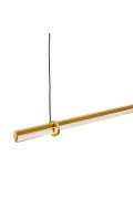 Lampa wisząca LOVELY LED złota 120 cm