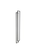 Lampa ścienna SYMMETRY-200 LED czarna 200 cm