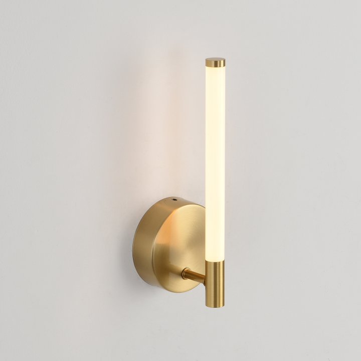 Lampa ścienna CLODE LED złota 26 cm