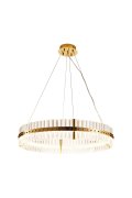 Lampa wisząca AURA LED złota 85 cm