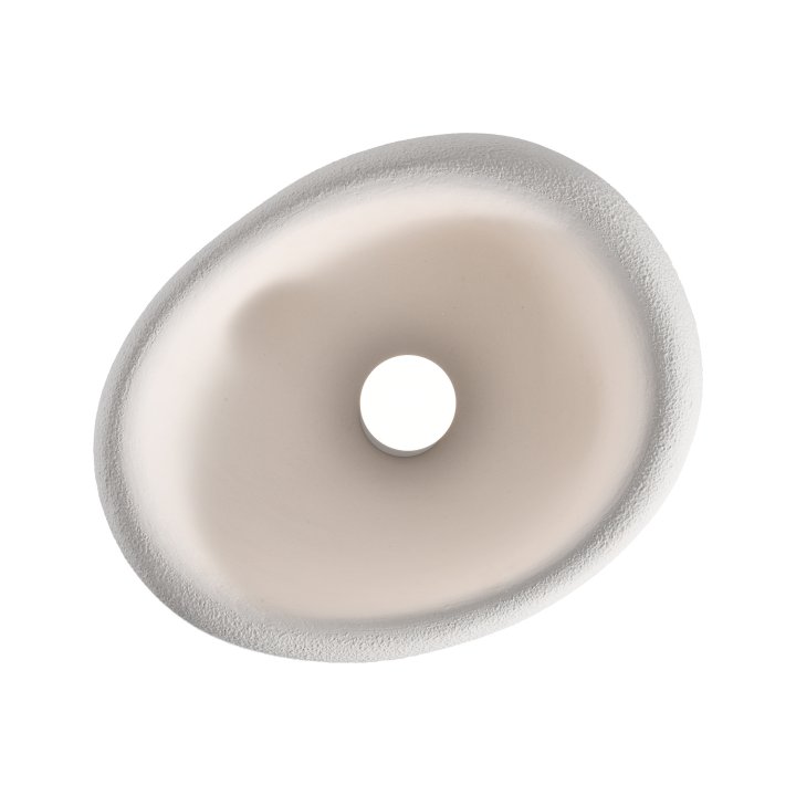 Plafon sufitowy STONE biały 40 cm
