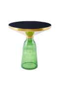 Stolik kawowy DOLCE zielono czarny 50 cm