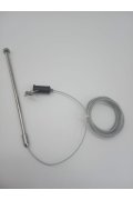 Lampa wisząca ARCTIC LED czarna 100 cm
