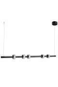 Lampa wisząca RINGO LED czarna 150 cm