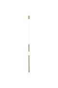 Lampa wisząca O-LINE LED 93 cm mosiądz