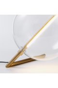 Lampa stołowa AMORE LED złota 25 cm