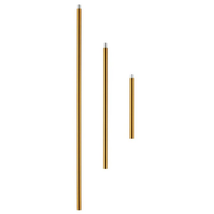 Lampa wisząca VENUS-2 mosiądz 44 cm , białe klosze