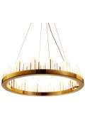 Lampa wisząca LUSSO LED złota 60 cm