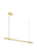 Lampa wisząca LOVELY LED złota 120 cm