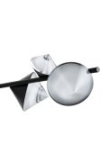 Lampa wisząca CONE LED czarna 130 cm