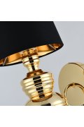 Lampa ścienna QUEEN złoto czarna 18 cm