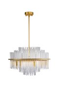 Lampa wisząca LUXORIA złota 50*35 cm