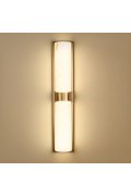 Lampa ścienna MURO LED biały marmur 66 cm
