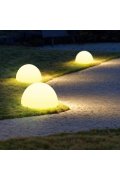 Lampa ogrodowa półkula ATMOSPHERE L LED RGBW 16 kolorów 50 cm