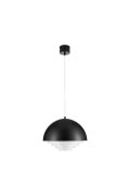Lampa wisząca DIVERSO czarna matowa 35 cm