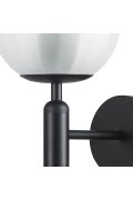 Lampa ścienna PALLA czarna 15 cm
