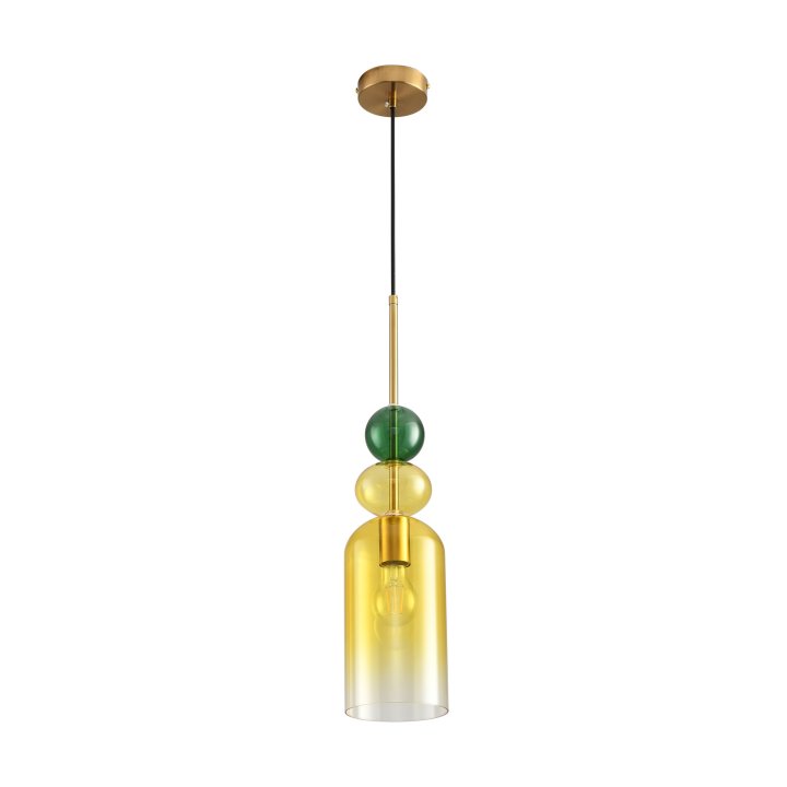 Lampa wisząca PASTELLO YELLOW kolorowa 13 cm