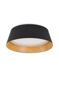 Plafon sufitowy FRILL LED czarny 45 cm
