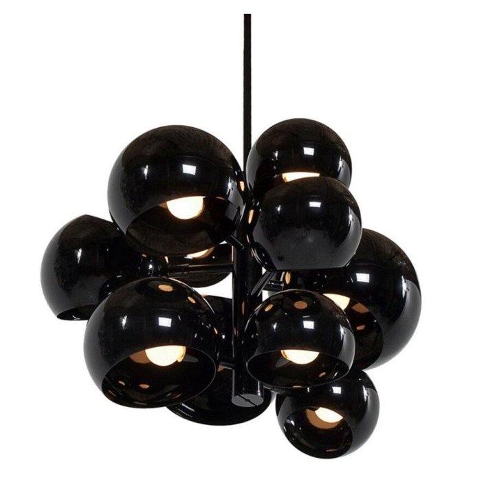 Lampa wisząca ASTRONOMY-11 czarna 55 cm