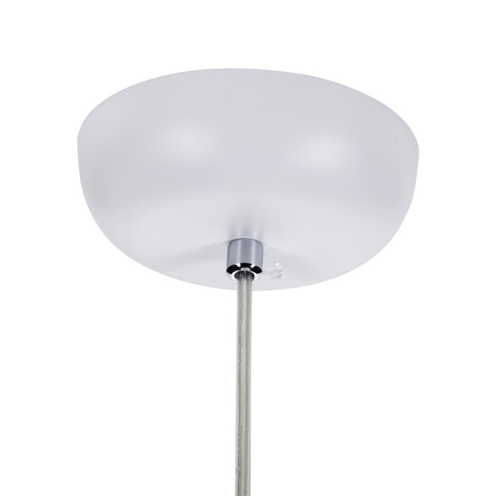Lampa wisząca SILK FLAT biała 50 cm - nowoczesna i minimalistyczna