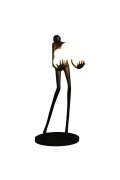 Lampa podłogowa WOMAN czarna 180 cm