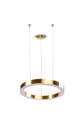 Lampa wisząca CIRCLE 60 LED mosiądz szczotkowany 60 cm