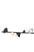 Lampa wisząca CONE LED czarna 130 cm