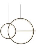 Lampa wisząca NEW AGE LED czarna 120 cm