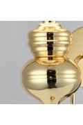 Lampa ścienna QUEEN złota 25 cm