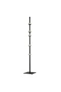 Lampa podłogowa RINGO czarna 182 cm