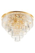 Plafon sufitowy SPLENDORE złoty 80 cm