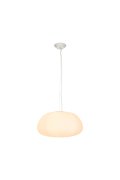 Lampa wisząca LUCIDUM FLAT biała 40 cm