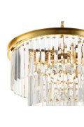 Lampa wisząca SPLENDORE złota 50 cm